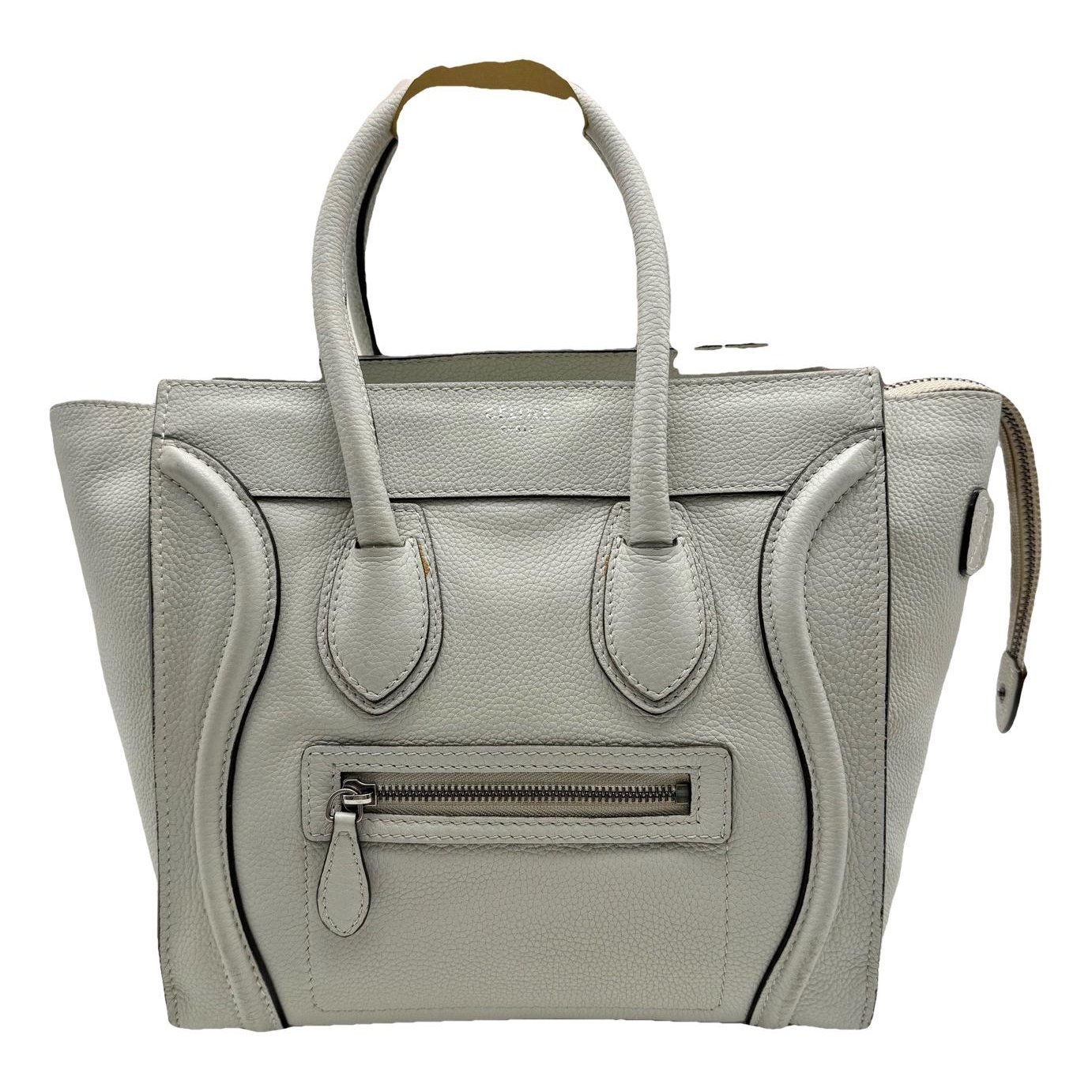Luggage leather handbag