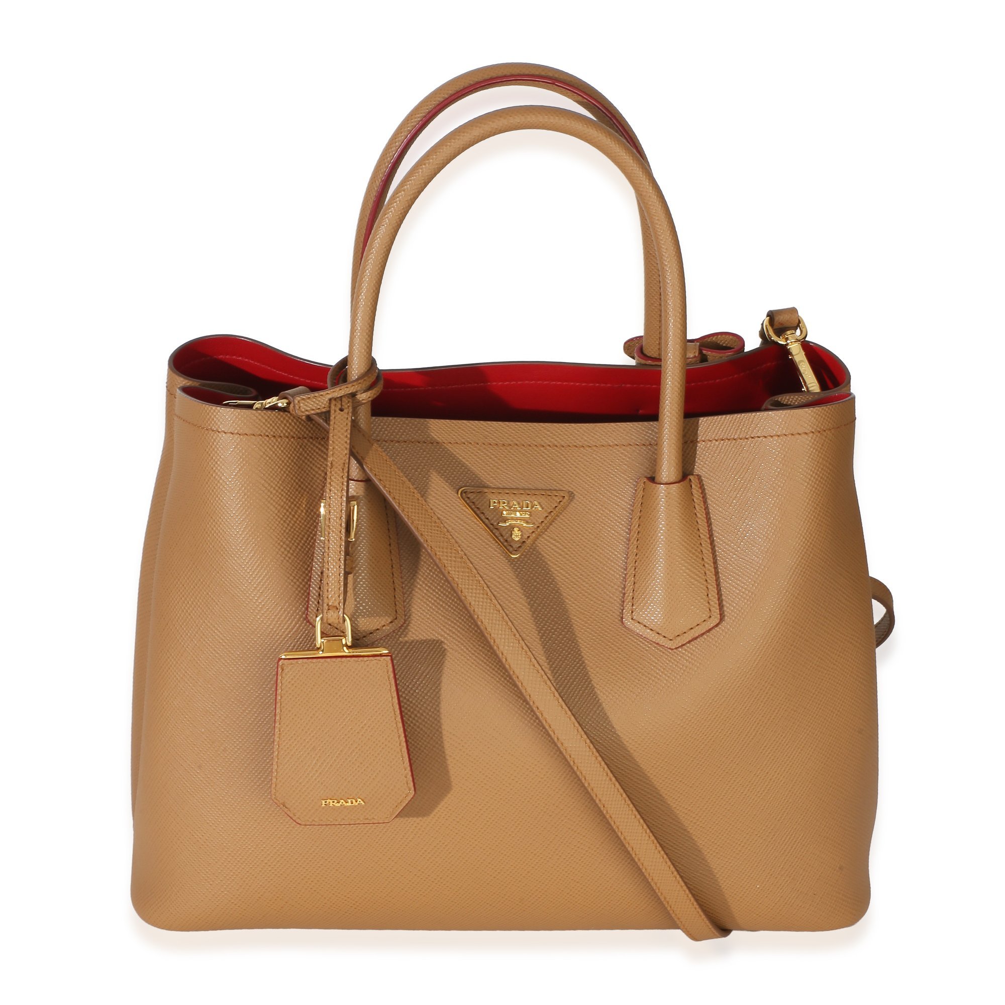 Leather tote