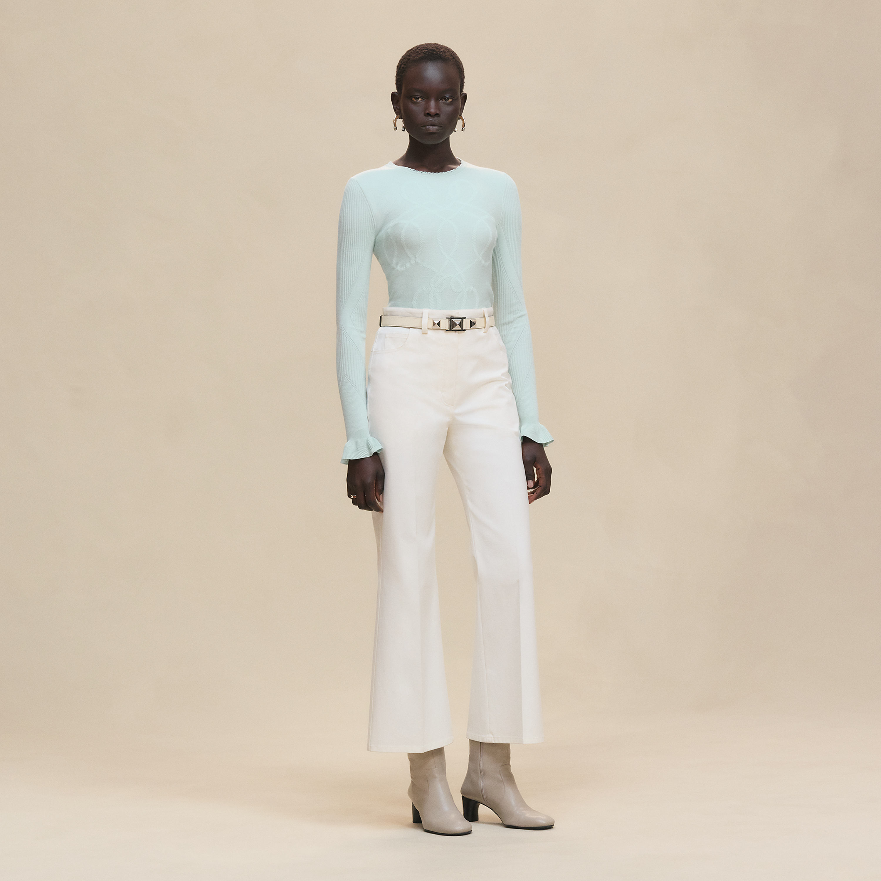 "Palefroi Remix" Light Long Sleeve Sweater