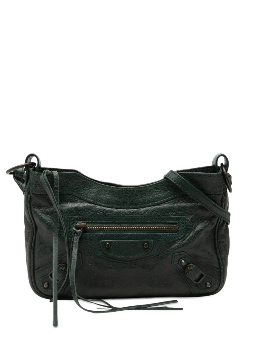 Balenciaga 2005-2026 Lambskin Motocross Classic Hip crossbody bag