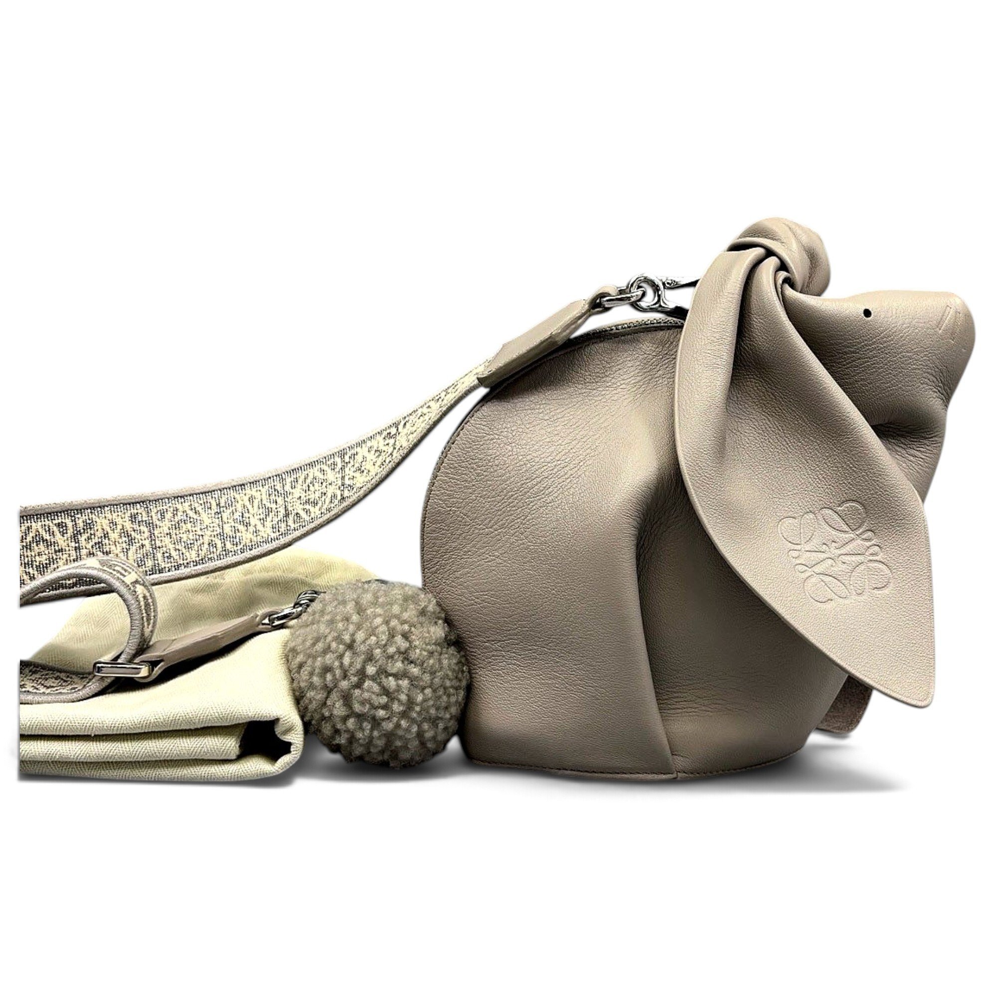 Animals leather crossbody bag