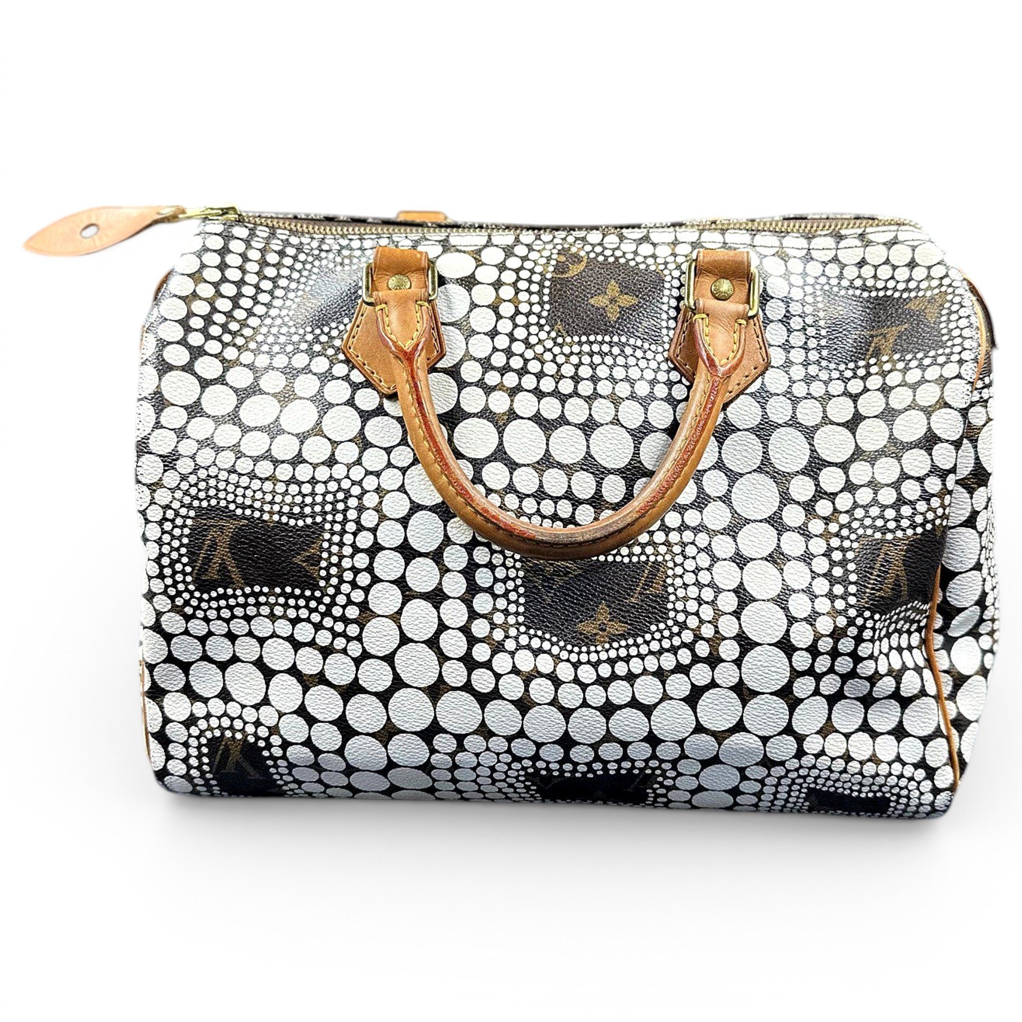 Speedy leather handbag