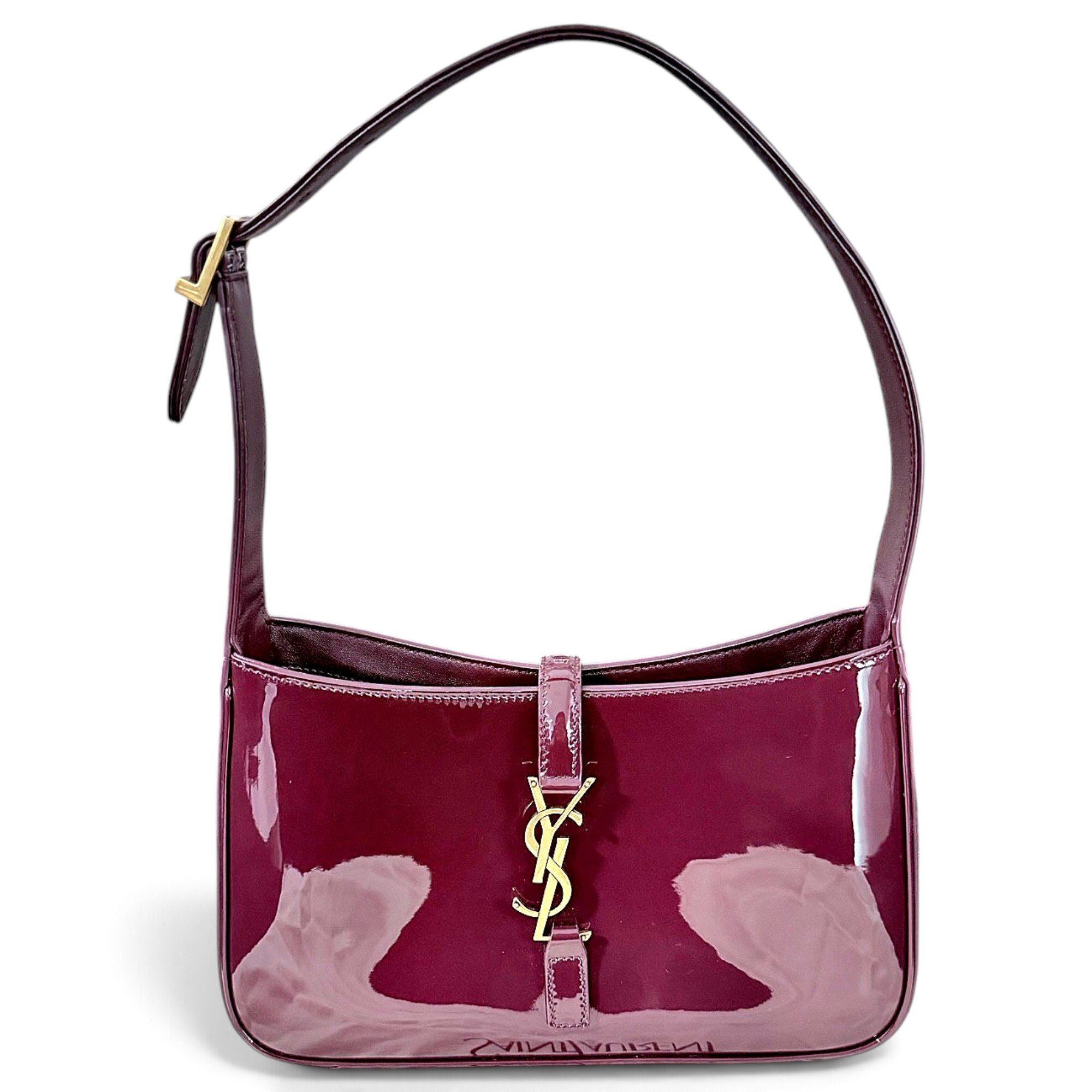 Le 5 à 7 patent leather handbag