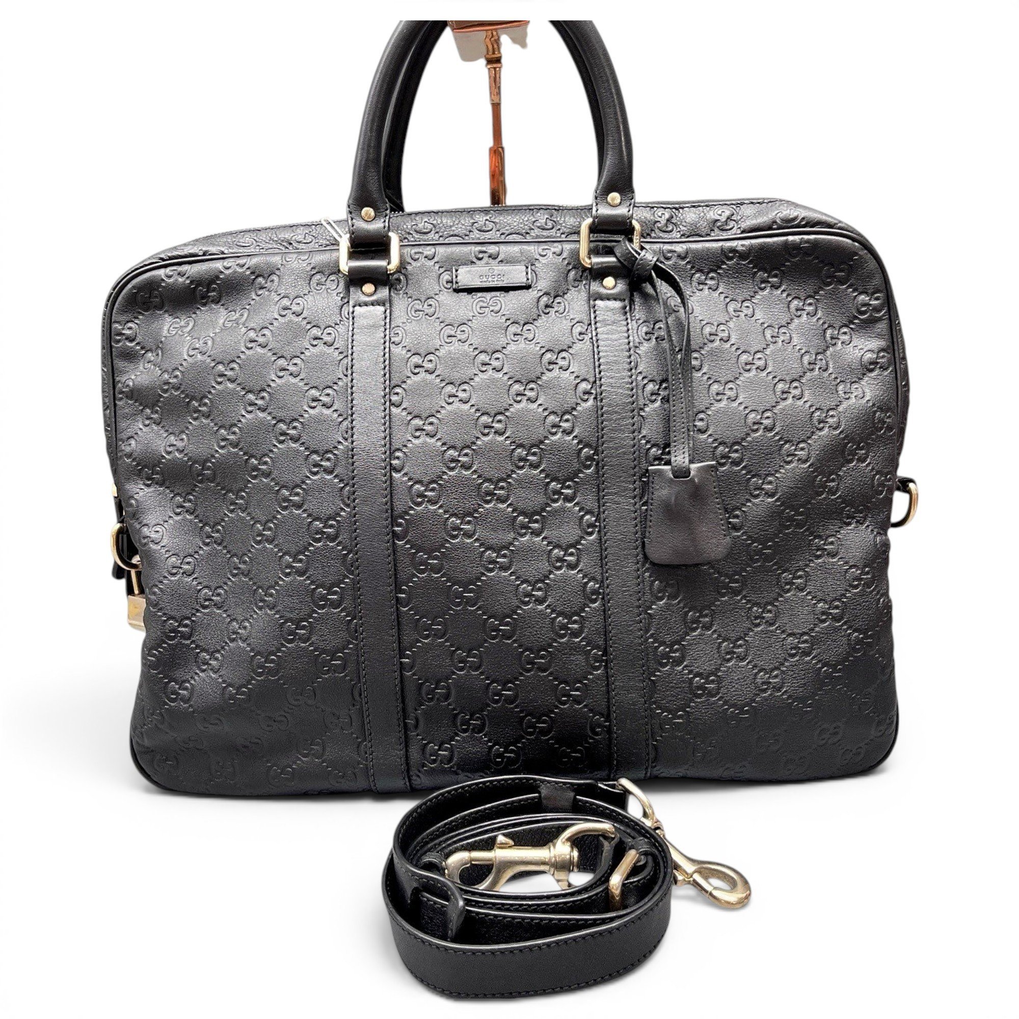 Leather handbag