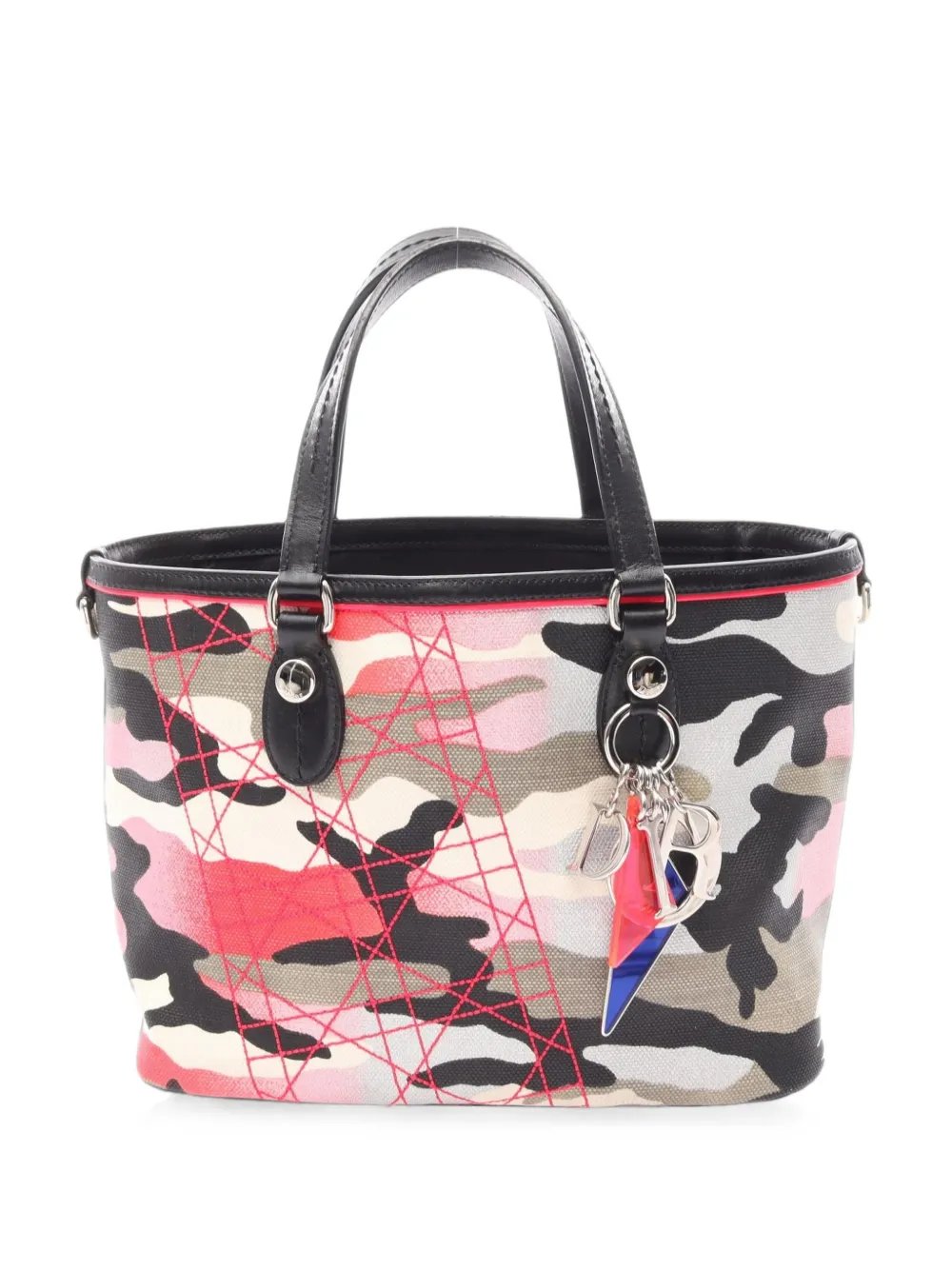 x Anselm Reyle 2010s camouflage tote bag