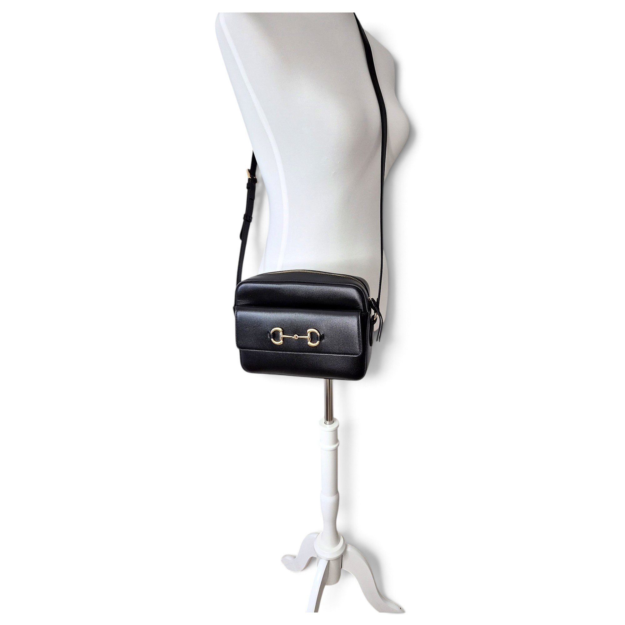 Horsebit 1955 leather crossbody bag