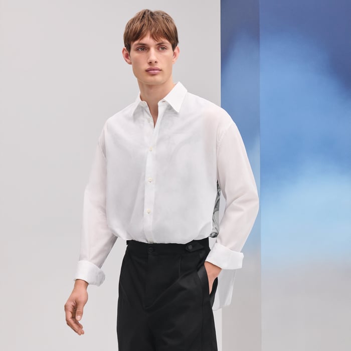 Blanc "l'Instruction Du Roy" Boxy Fit Shirt
