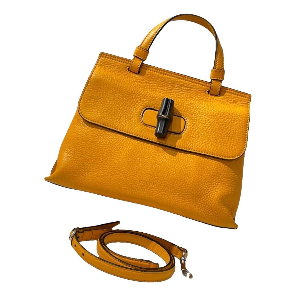 Bamboo Daily Top Handle leather handbag