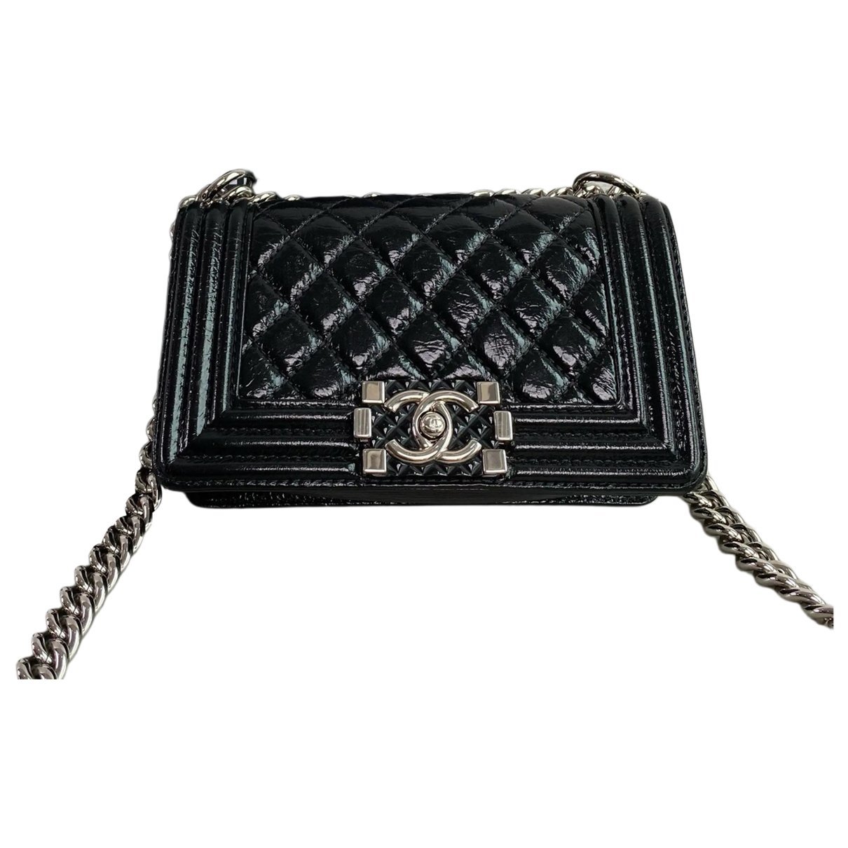 Boy leather crossbody bag