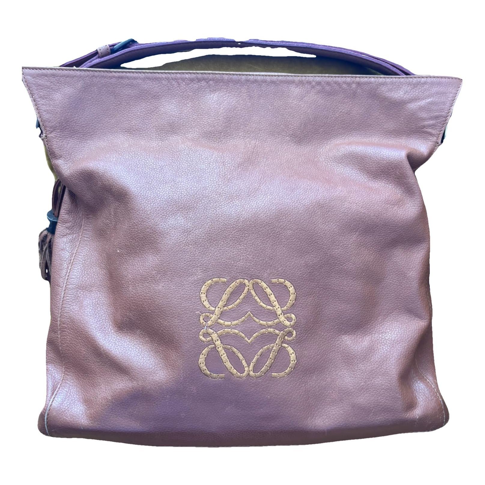 Flamenco leather handbag
