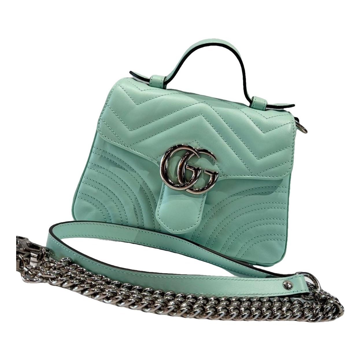 GG Marmont Flap leather handbag