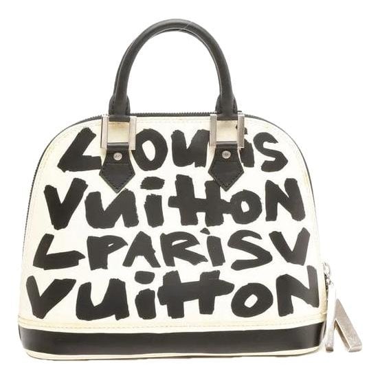 Alma Graffiti leather handbag