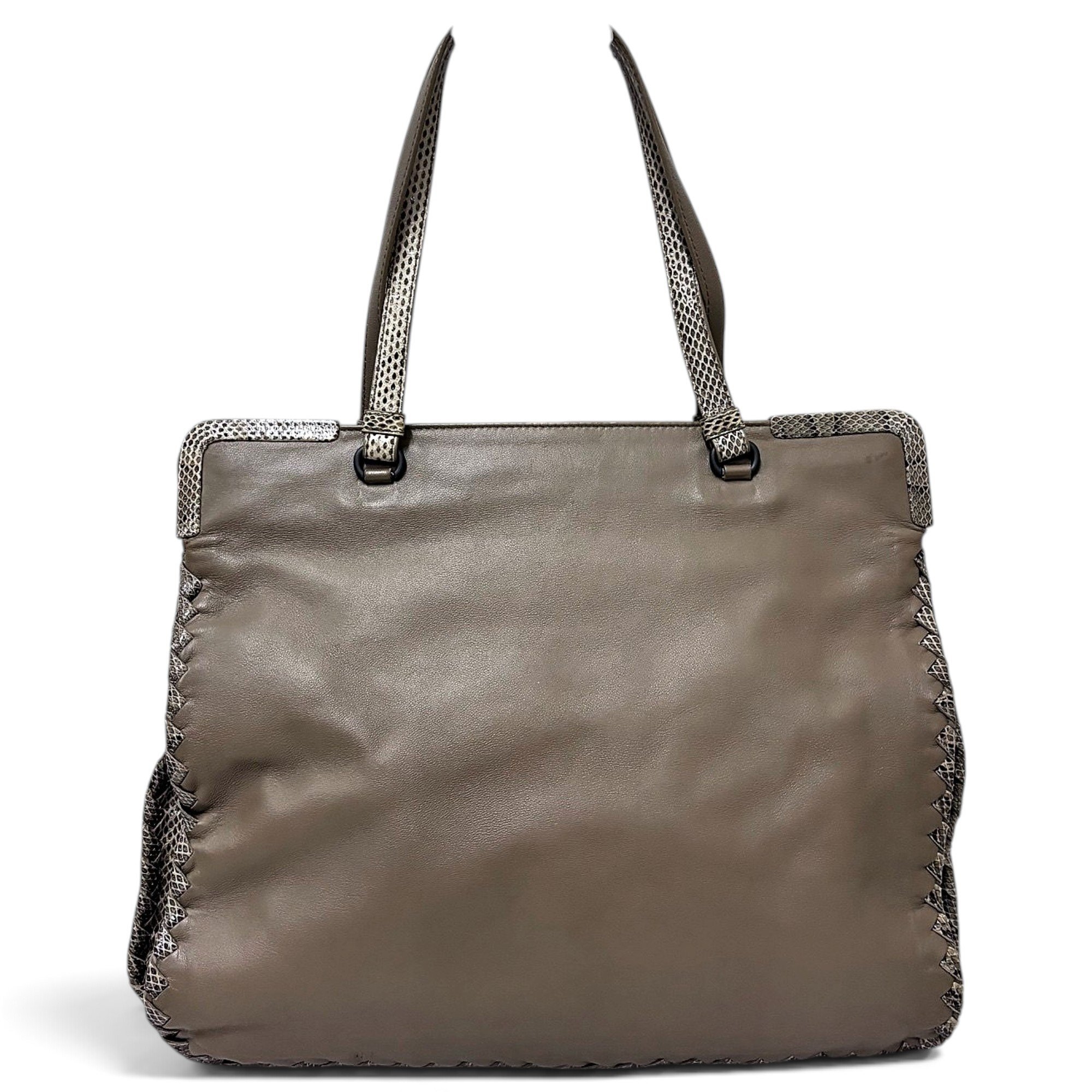 Roma leather tote