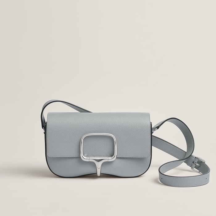 Gris Pantin Hermès Della Cavalleria Elan Bag