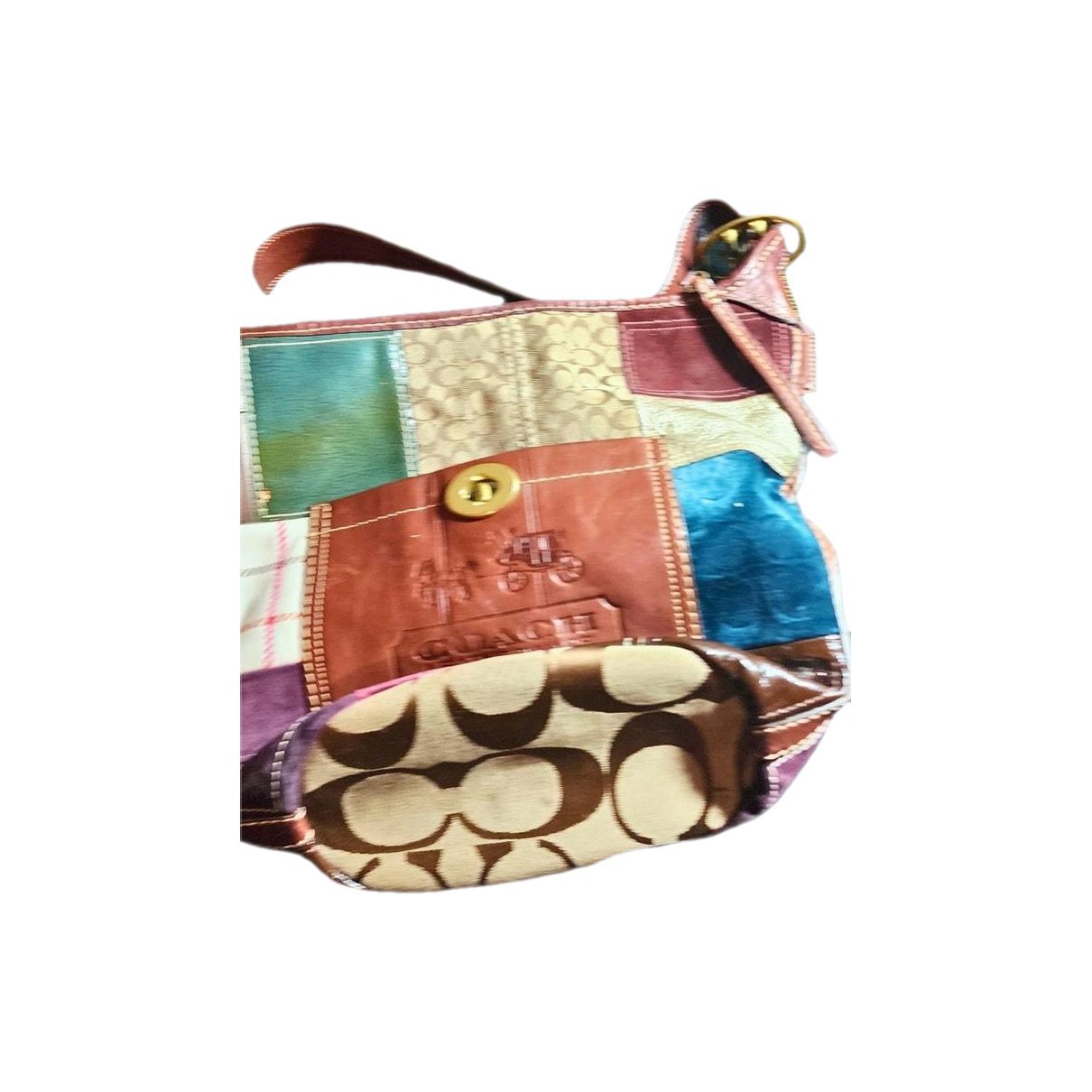 Leather tote