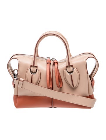 Leather Top Handle Bag w/ Tags