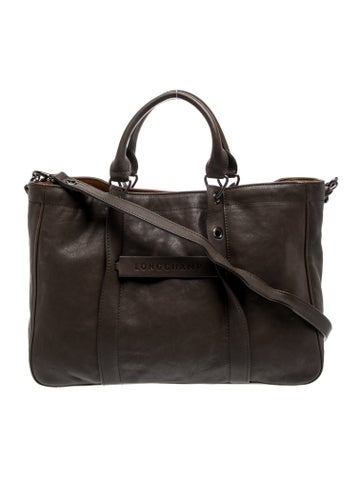 Leather Top Handle Bag