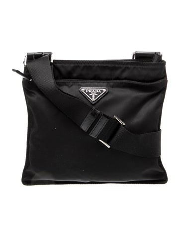 Tessuto Nylon Messenger Bag