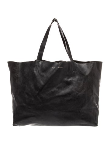 Leather Horizontal Cabas