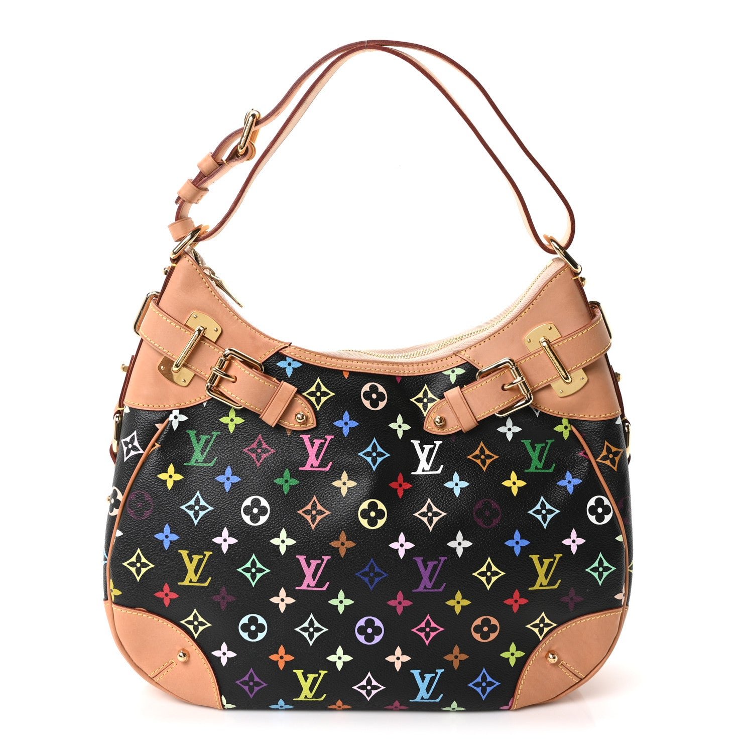Louis Vuitton Monogram Multicolor Greta Black