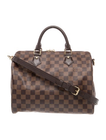 Damier Ebene Speedy Bandouliere 30