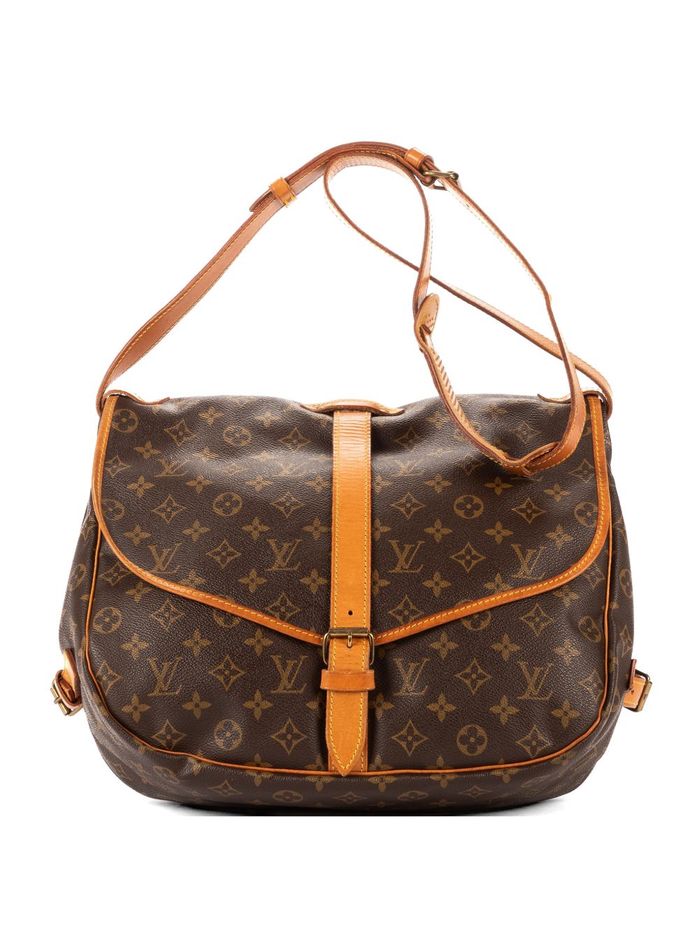 35 Saumur monogram cross body bag