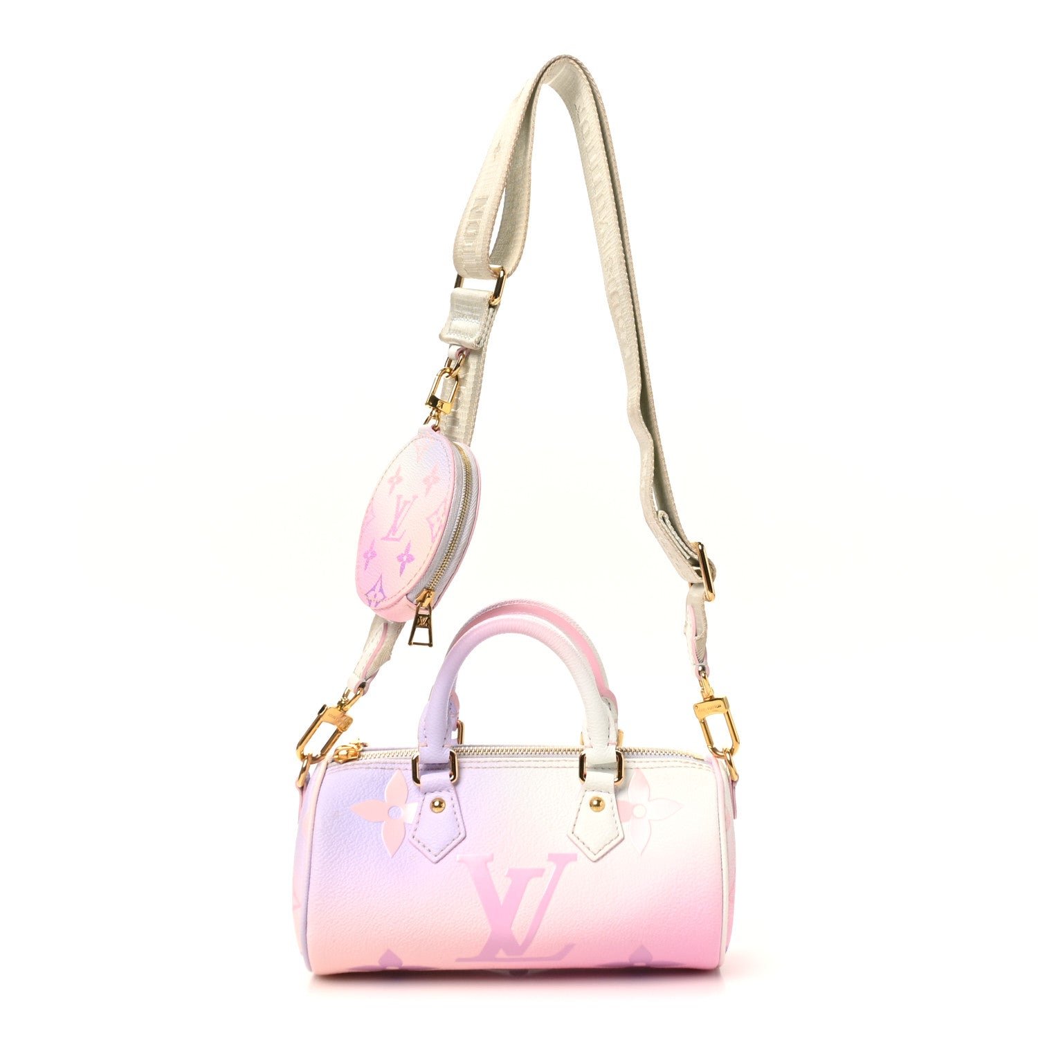 Louis Vuitton Monogram Giant Spring In The City Papillon BB Sunrise Pastel