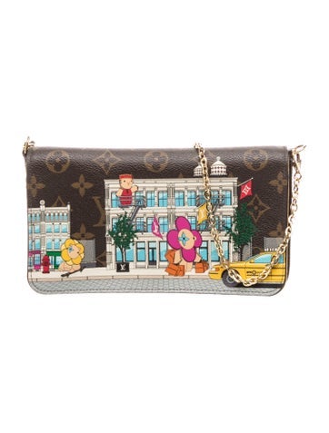 LV Monogram Pochette Félicie Small