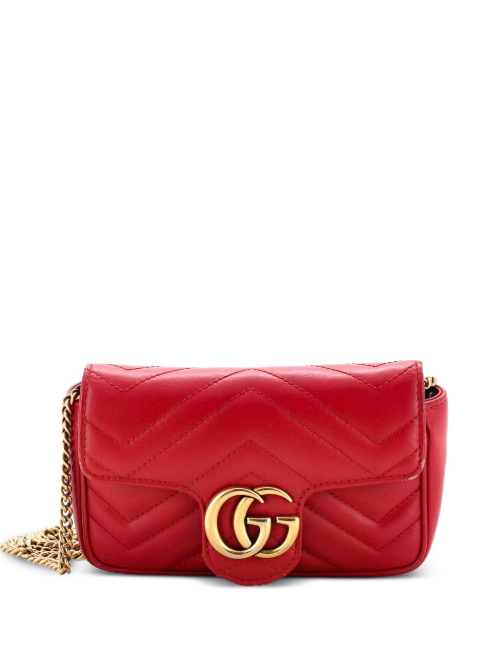 GG Marmont Flap Bag Matelasse Leather Super Mini crossbody bag