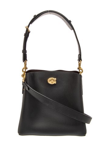 Coach Leather Top Handle Bag