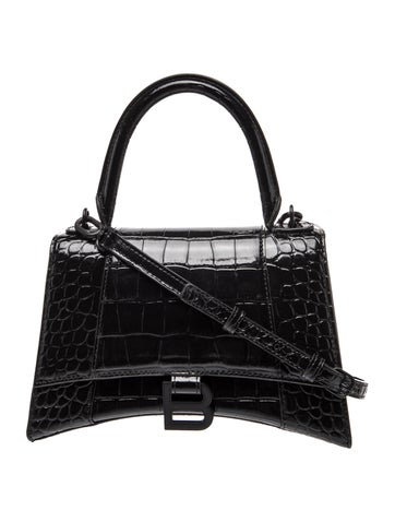 Embossed Leather Hourglass Small 2023