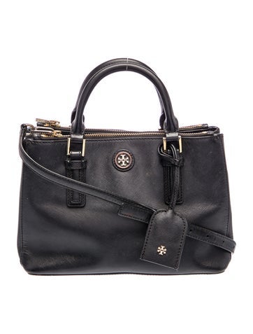 Saffiano Leather Top Handle Bag