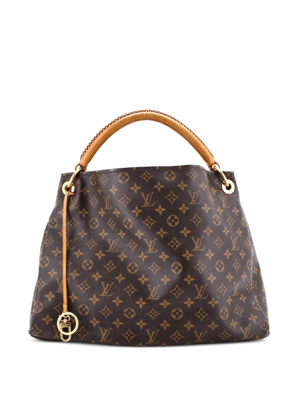 Artsy Handbag Monogram Canvas MM hobo bag