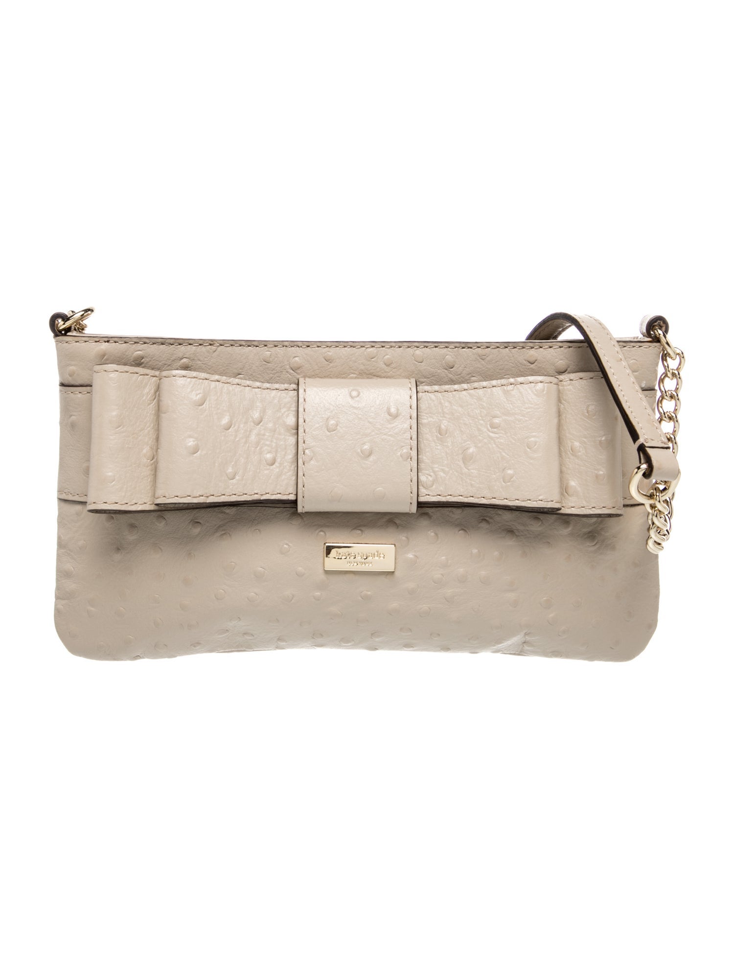 Embossed Leather Crossbody Bag