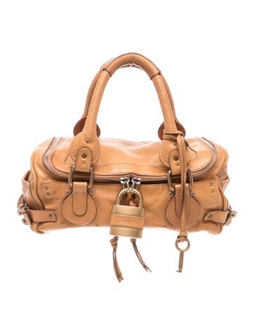 Chloe Leather Top Handle Bag