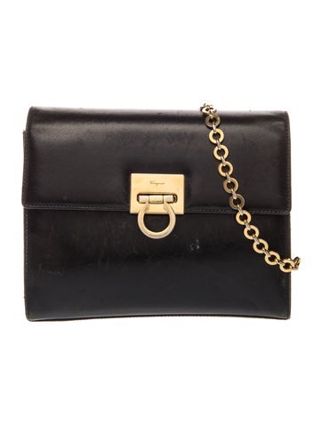 Ferragamo Leather Evening Bag