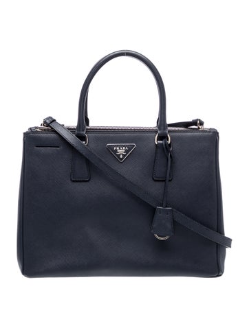 Saffiano Leather Galleria Double Zip Large