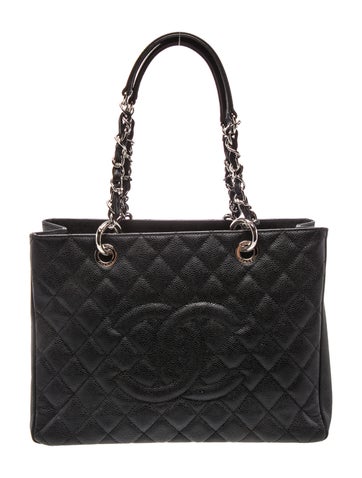 Quilted Caviar Grand Shopping Tote