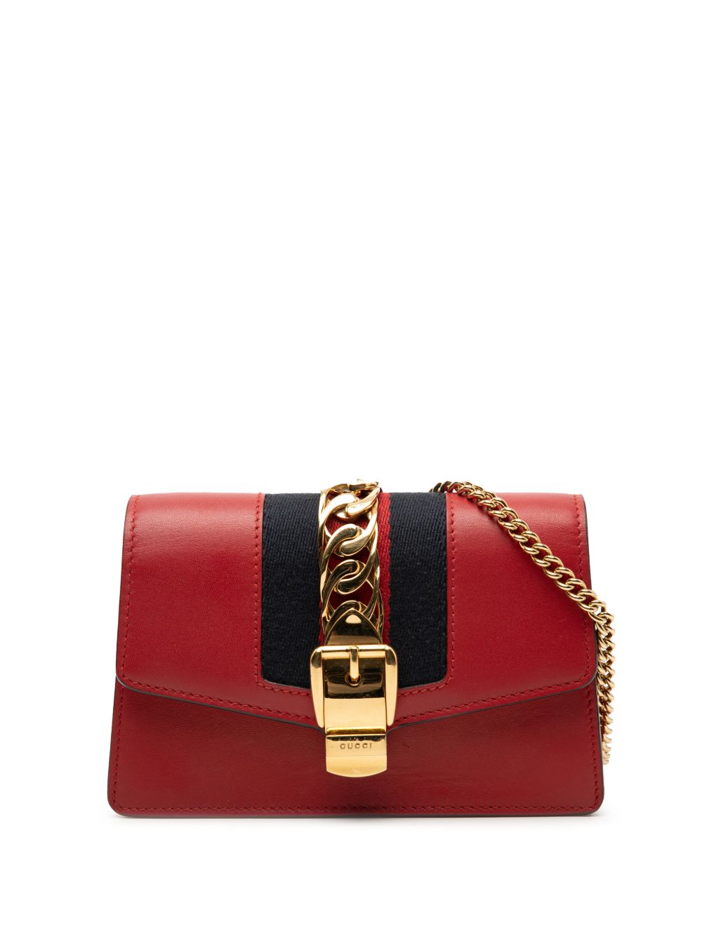 2016-2025 Super Mini Leather Sylvie Chain crossbody bag