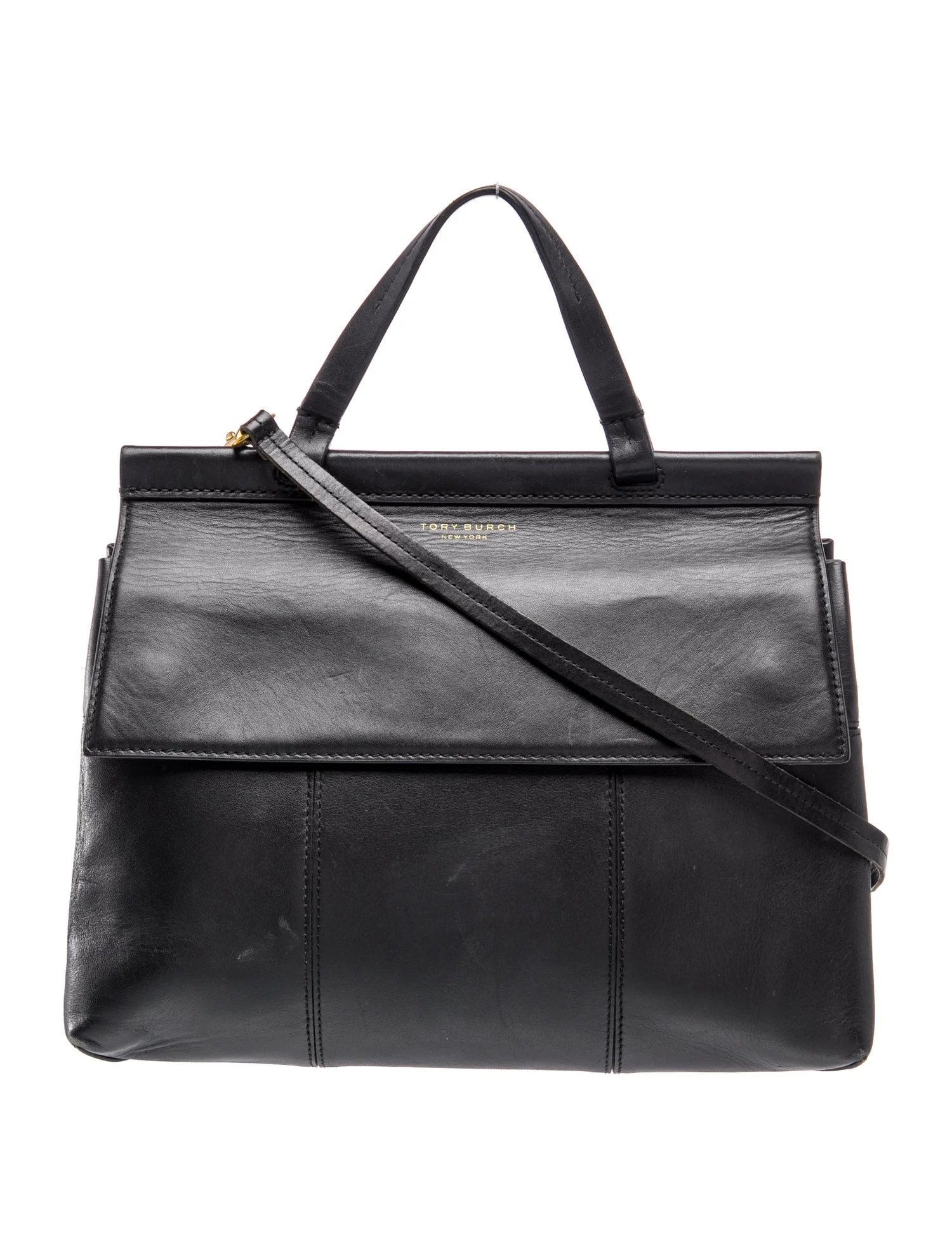 Leather Top Handle Bag