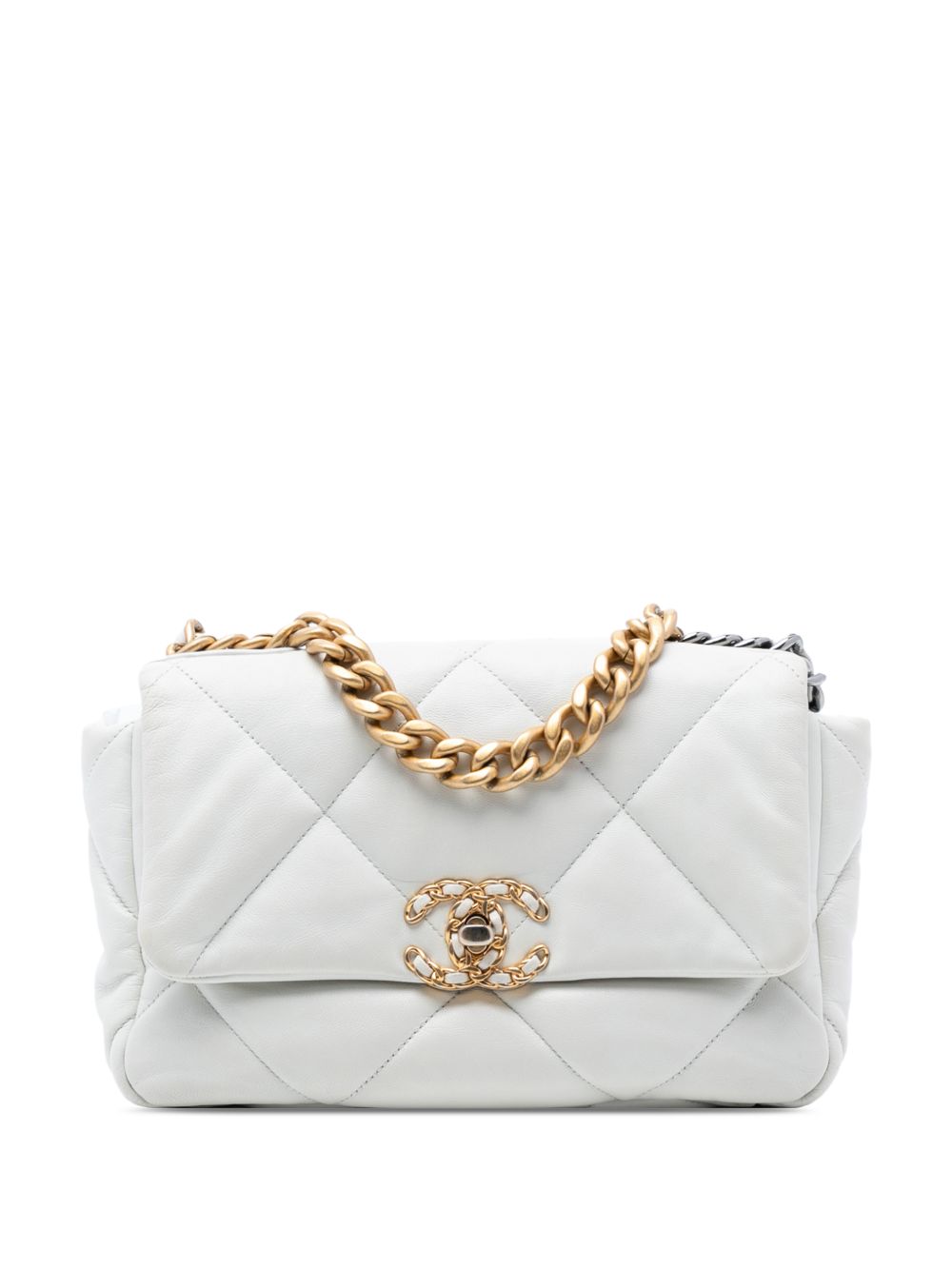 2020 Medium Lambskin 19 Flap satchel