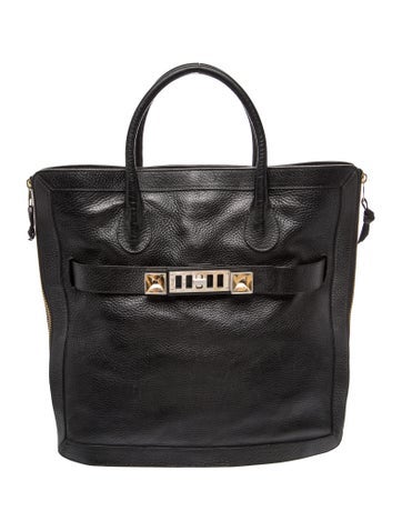 Leather Top Handle Bag