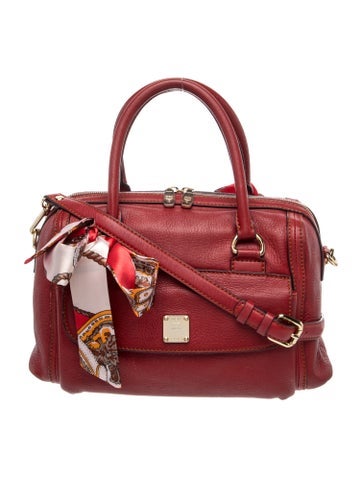 Leather Top Handle Bag