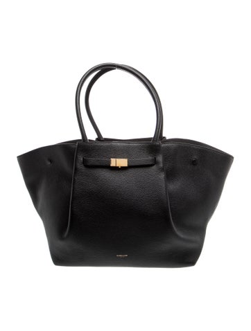 Leather New York Tote Bag