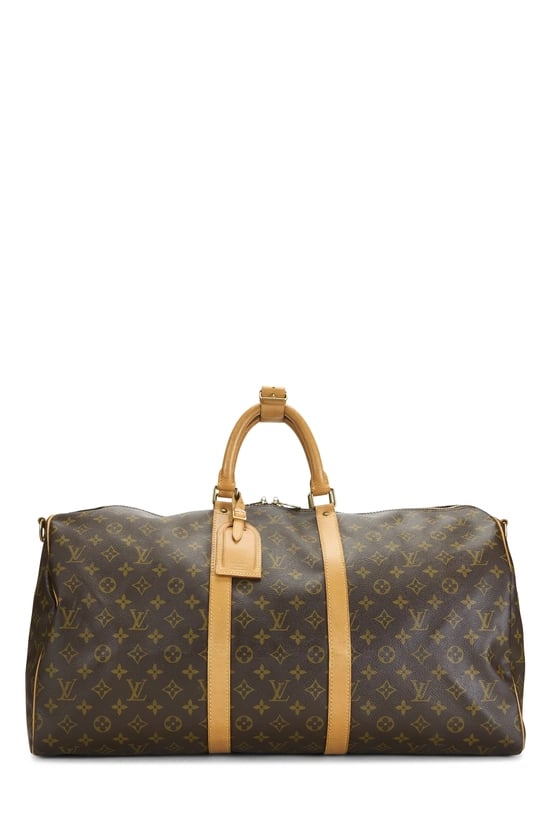 Monogram Canvas Keepall Bandouliere 55