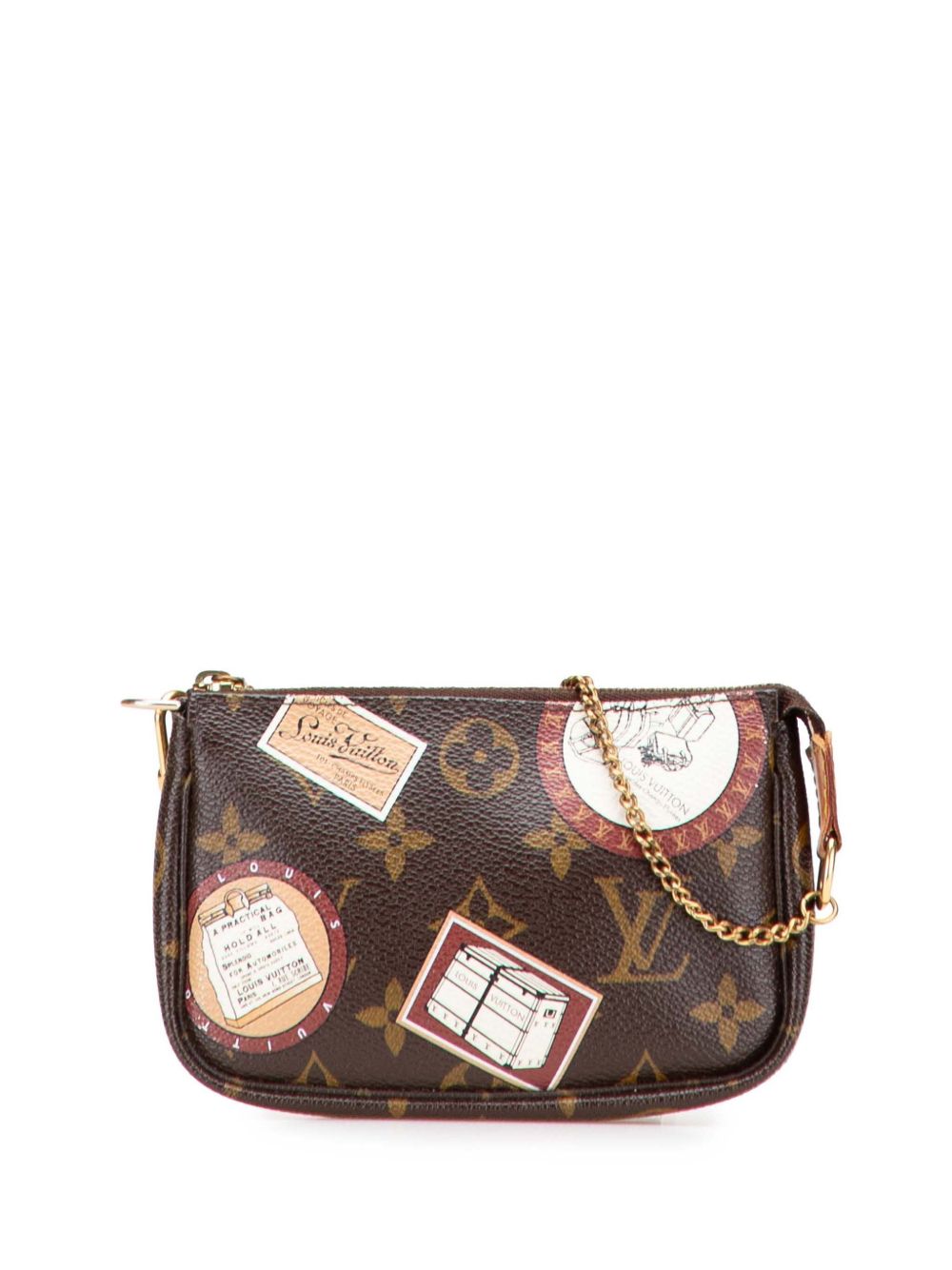 Louis Vuitton 2008 Monogram Patch Mini Pochette Accessoires handbag