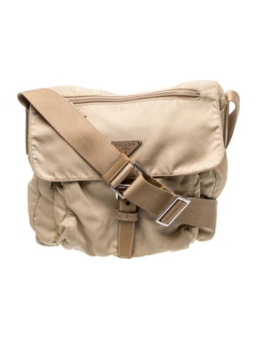 Enameled Metal Triangle Messenger Bag