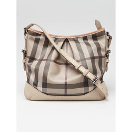 Burberry Burberry Smoked Trench Coated Canvas Hartham Crossbody Bag