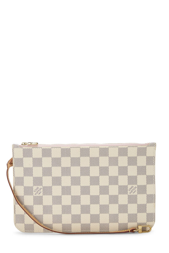 Louis Vuitton Damier Azur Neverfull Pouch MM NM