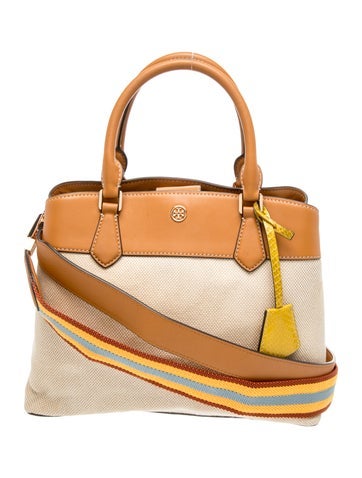 Tory Burch Canvas Top Handle Bag
